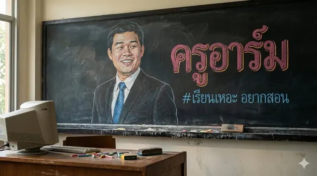 ภาพวาดบนกระดานดำ
