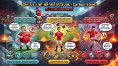 Infographic เหล็กกล้า