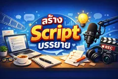 สร้าง Script บรรยาย Slide