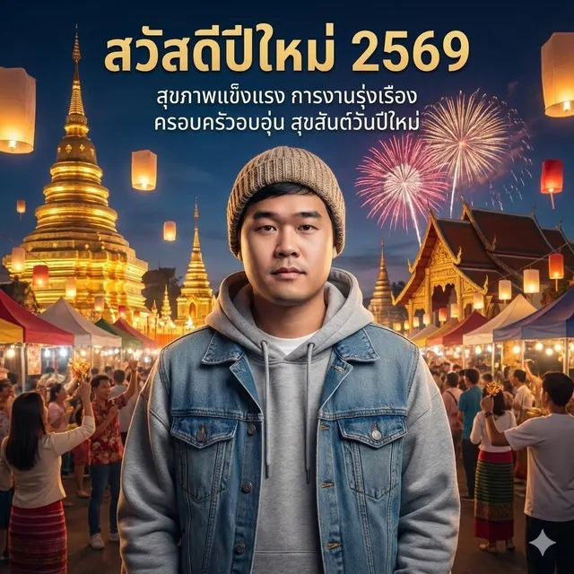 Card ปีใหม่ HNY2026