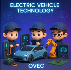 นักเรียนช่างยนต์ EV