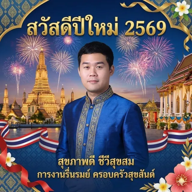 Card ปีใหม่ HNY2026