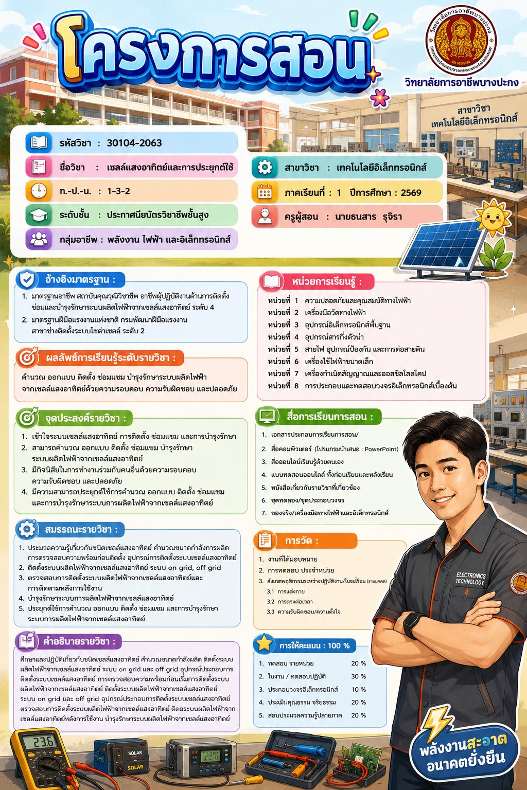 Info โครงการสอน