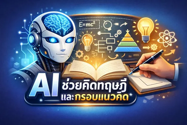 ช่วยคิดทฤษฎีและกรอบแนวคิด