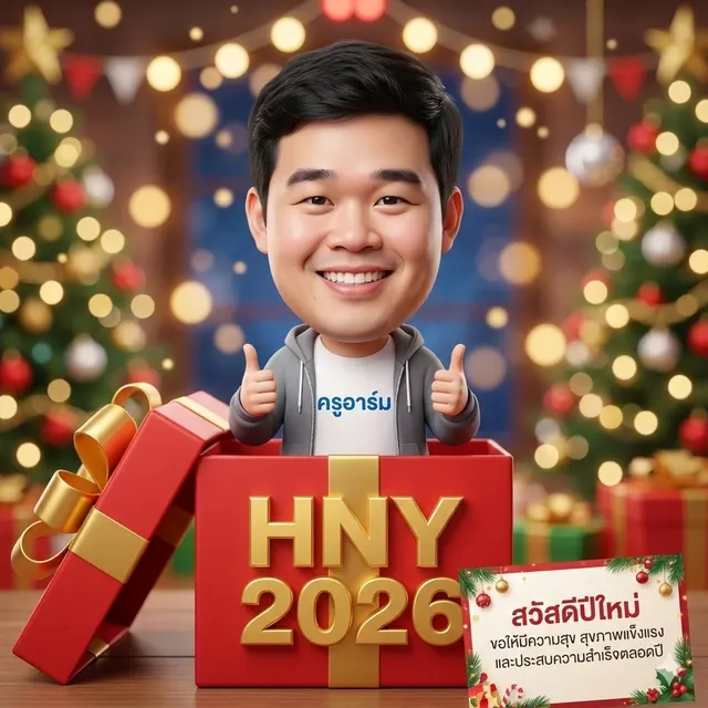 Card ปีใหม่ HNY2026