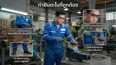 Infographic ท่าตะไบ
