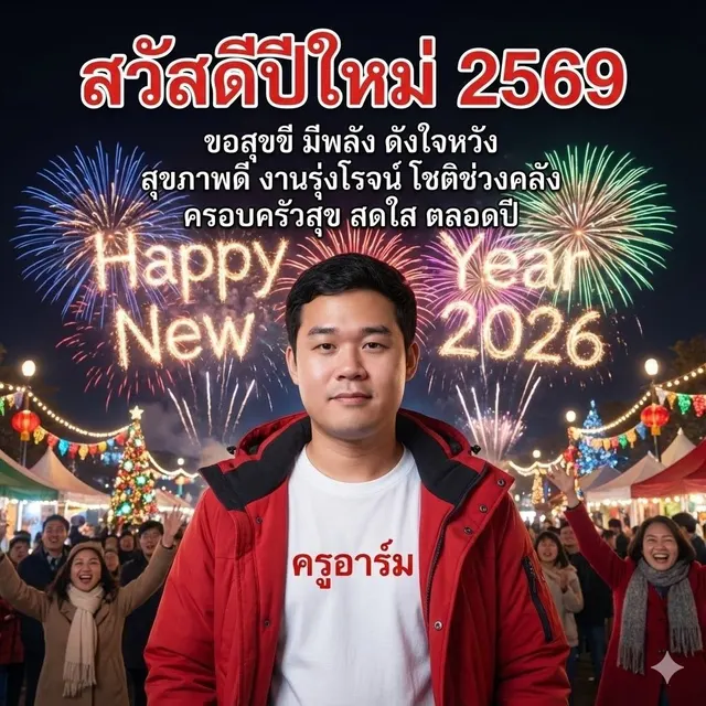 Card ปีใหม่ HNY2026