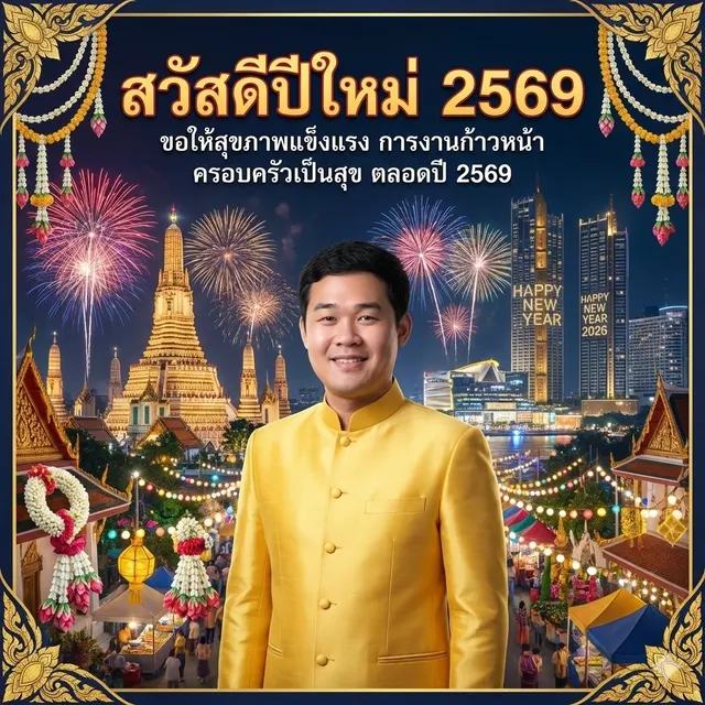 Card ปีใหม่ HNY2026