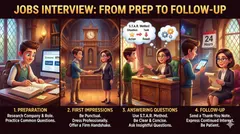 Infographic Jobs Interview