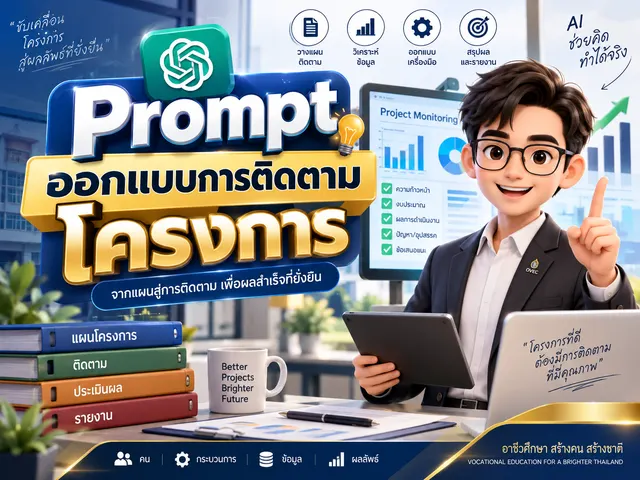 ออกแบบการติดตามโครงการ