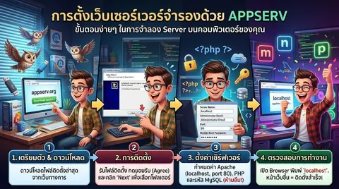 info เรื่องการติดตั้ง webserve