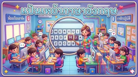 แป้นเหย้าภาษาอังกฤษ