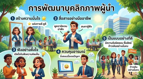 การพัฒนาบุคลิกภาพผู้นำ 