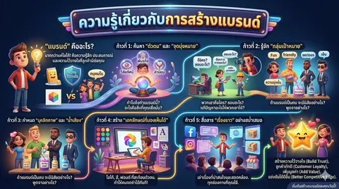 ความรู้เกี่ยวกับการสร้างแบรนด์