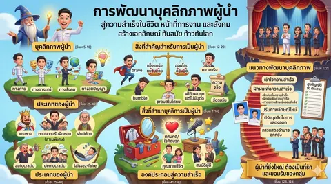 การพัฒนาบุคลิกภาพผู้นำ