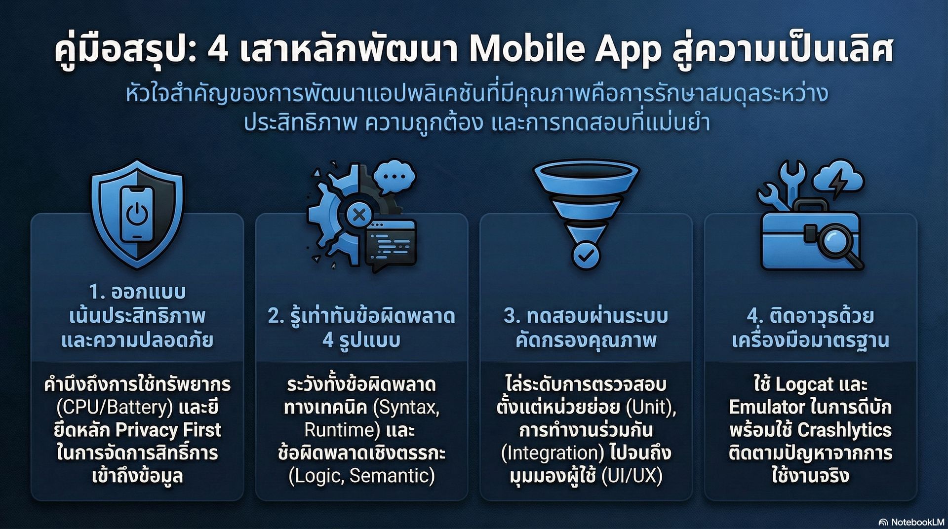 การพัฒนาแอปพลิเคชันมือถือ