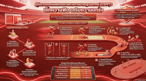 อินโฟฯ แบบทดสอบสมรรถภาพทางกาย