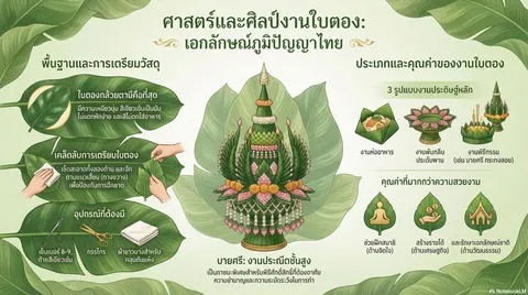 พื้นฐานงานใบตอง