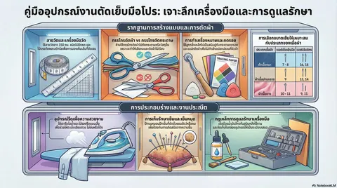 อุปกรณ์ในการตัดเย็บ