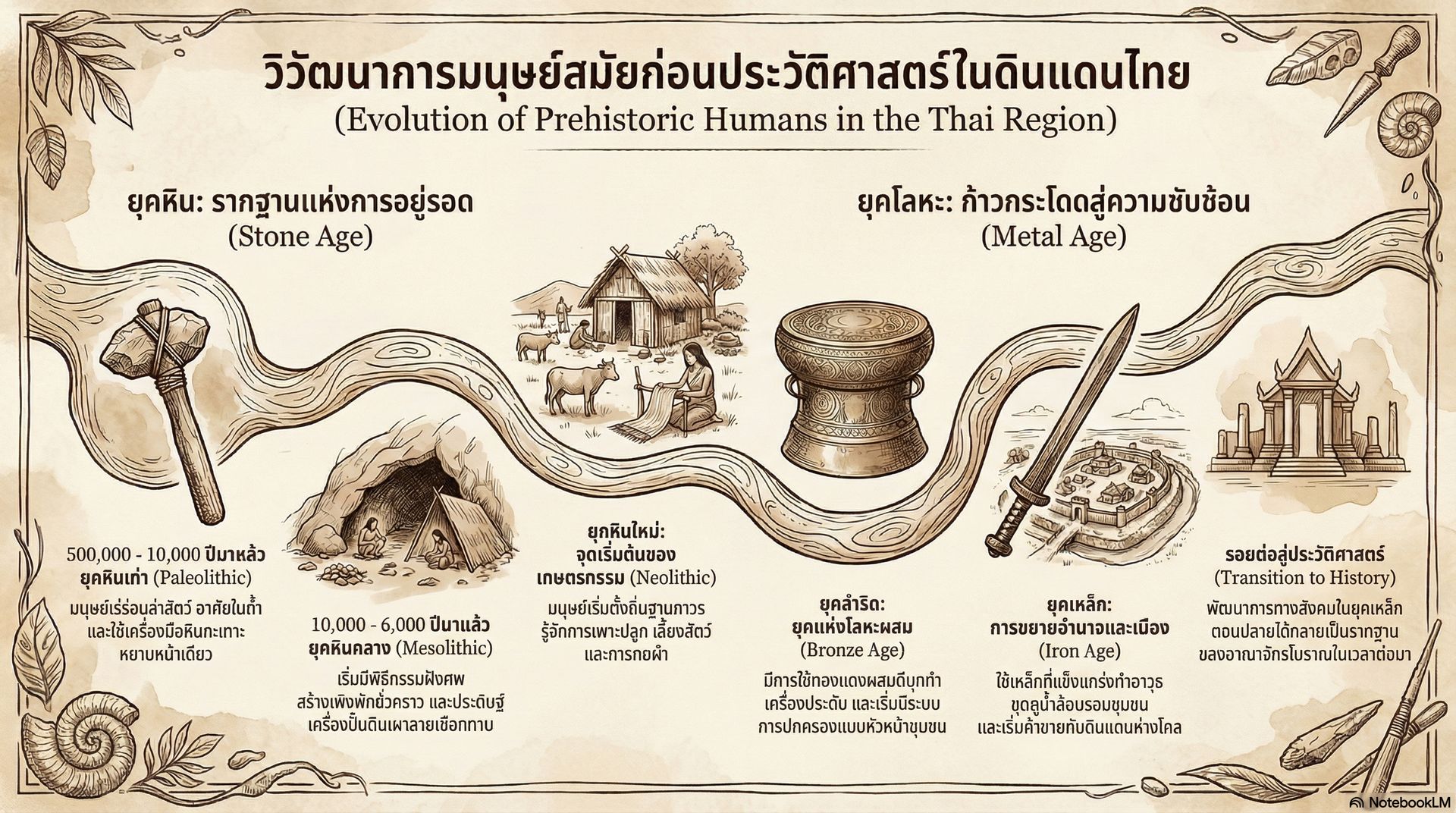 ยุคก่อนประวัติศาสตร์ไทย