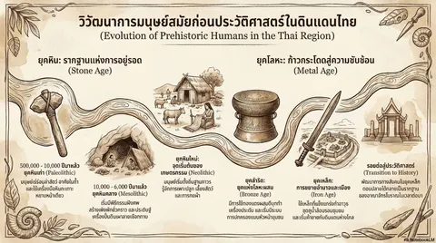 ยุคก่อนประวัติศาสตร์ไทย