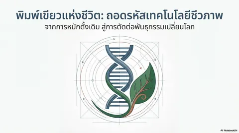 เทคโนชีวภาพ