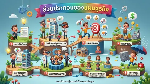 ส่วนประกอบของแผนธุรกิจ