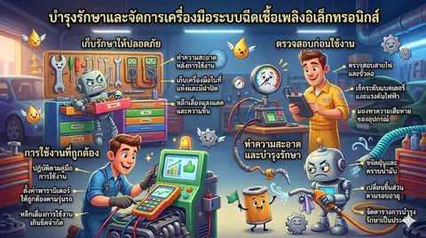 การสร้างภาพเตรียมและเก็บเครื่องมืออิเล็กทรอนิกส์