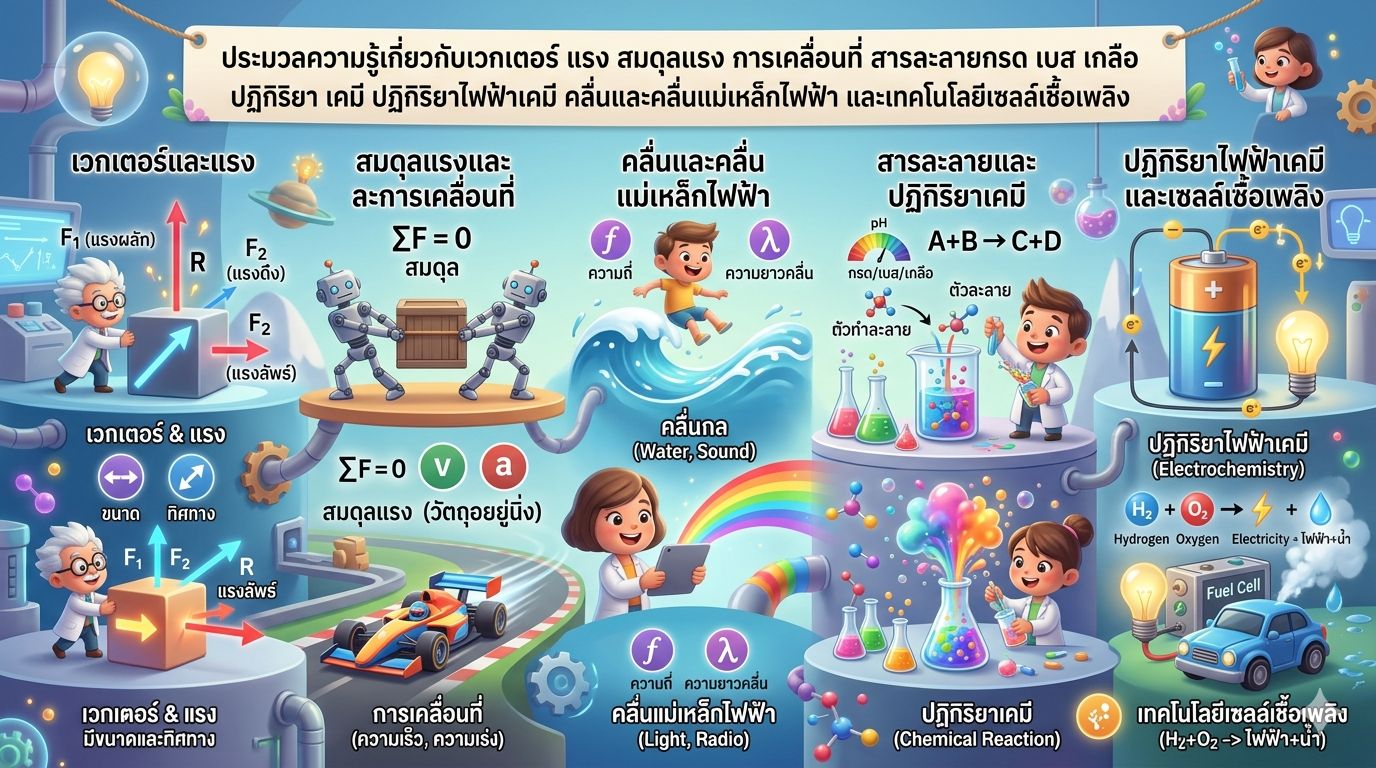 "ประมวลความรู้เกี่ยวกับเวกเตอร์