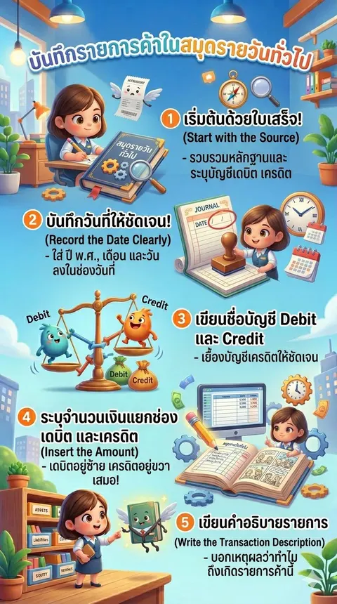 การบันทึกบัญชี