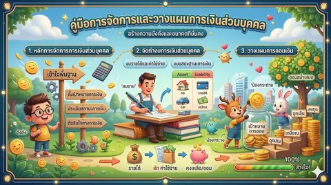 จัดการและวางแผนการเงินส่วนบุคคล