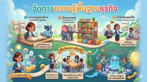 การจัดการความรู้พื้นฐานธุรกิจ