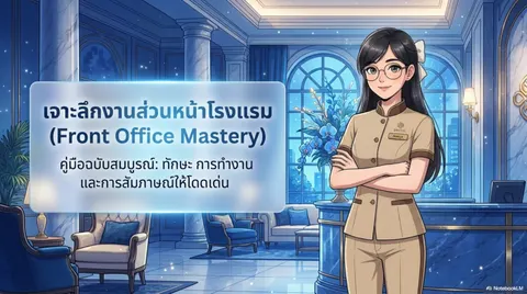 เจาะลึกงานส่วนหน้าโรงแรม