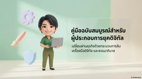 การประยุกต์ใช้เทคโนโลยีดิจิทัลและจรรยาบรรณในการประกอบธุรกิจ