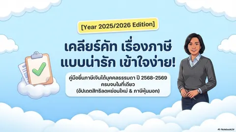 การยื่นภาษีเงินได้บุคคลธรรมดา