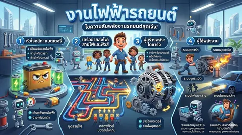 งานไฟฟ้ารถยนต์