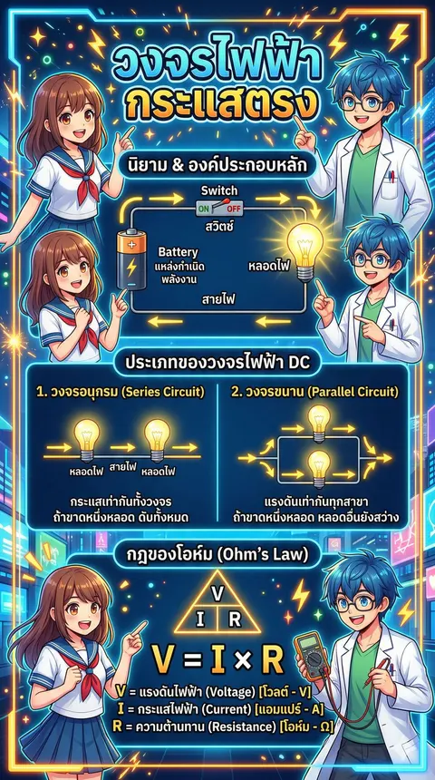 วงจรไฟฟ้ากระแสตรง