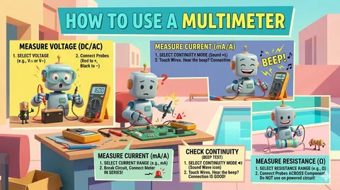็How to use a multimeter