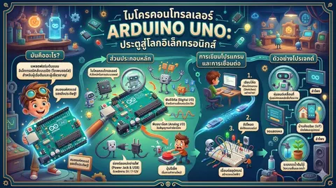 ไมโครคอนโทรเลอร์ Arduno Uno