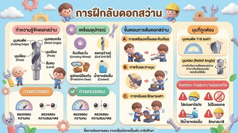 การฝึกลับดอกสว่าน