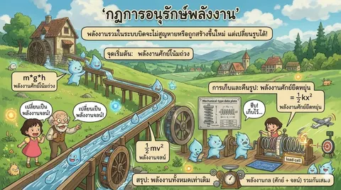 กฎการอนุรักษ์พลังงาน