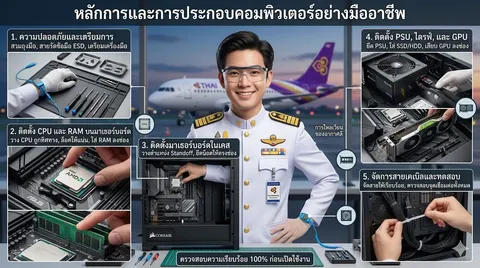 การประกอบคอมฯ