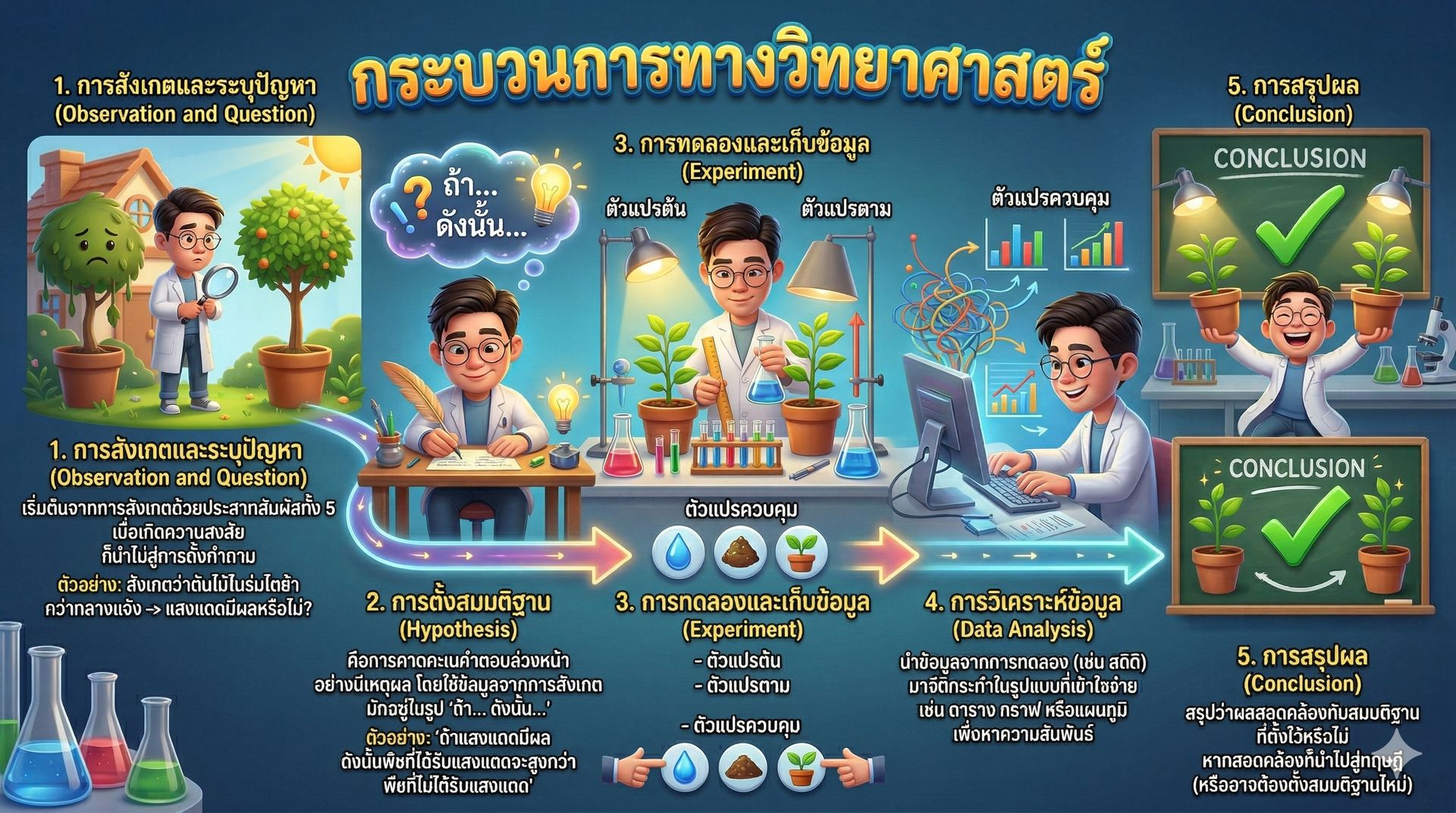 กระบวนการทางวิทยาศาสตร์