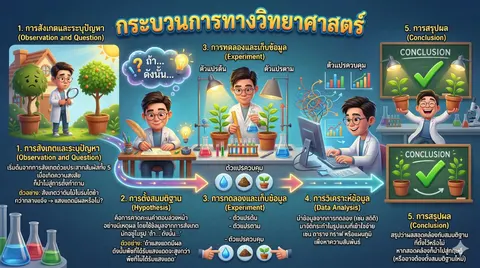 กระบวนการทางวิทยาศาสตร์