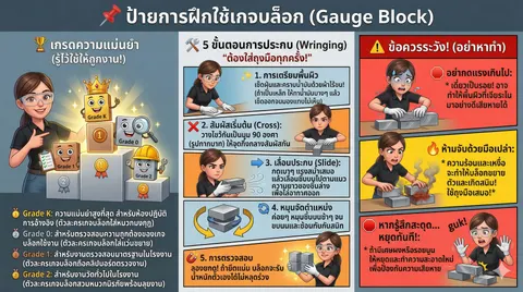 การใช้เกจบล็อก