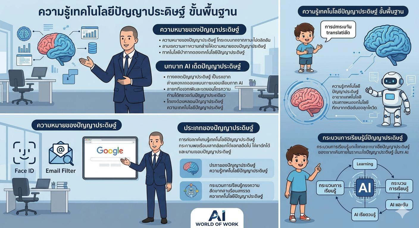 ความรู้เทคโนโลยีปัญญาประดิษฐ์