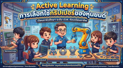 แข่งรถ กับ AI ตอน : การเลือกใช้กริปเปอร์