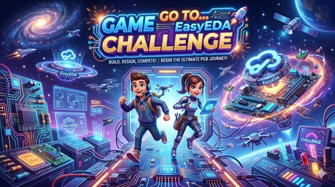 Game GO To...EasyEDA Challenge