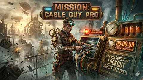 MISSION: CABLE_GUY_PRO ภารกิจวิศวกรสายแลน