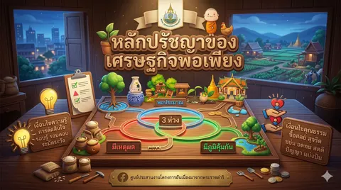 เกมส์หลักปรัชญาของเศรษฐกิจพอเพียง